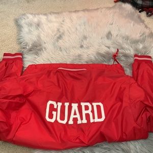 Life guard wind breaker